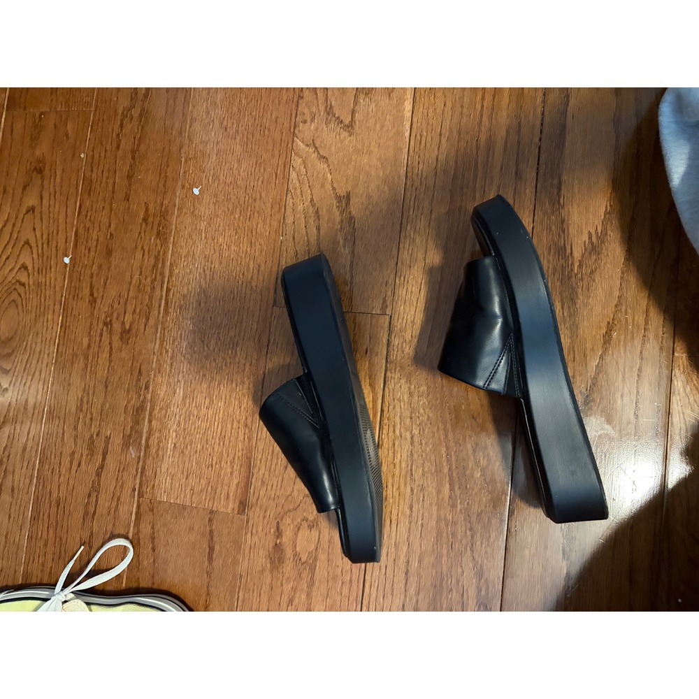 BCBGeneration Farah Black Platform Slide Sandals … - image 7